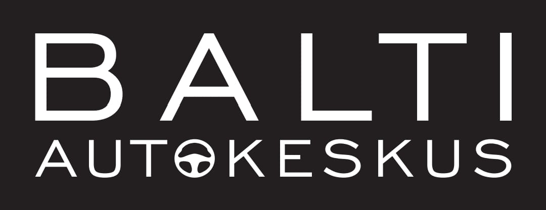 Firmenlogo unsere Partners Balti. Unser Partner um flexibel auf Kundenwünsche eingehen zu können und Fahrzeuge auch aus dem Ausland zu vermitteln. Auf schwarzem Hintergrund sieht man in weißen Buchstaben den Firmennamen Balti, sowie den Zusatz Autokeskus.
